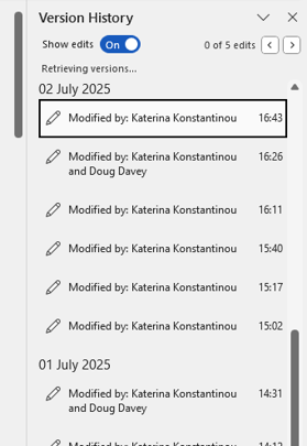 Version-history-retrieving-Sharepoint