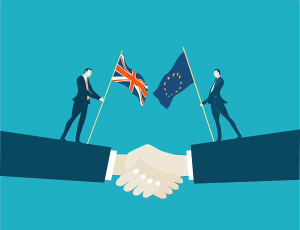 Handshake deal between UK and EU