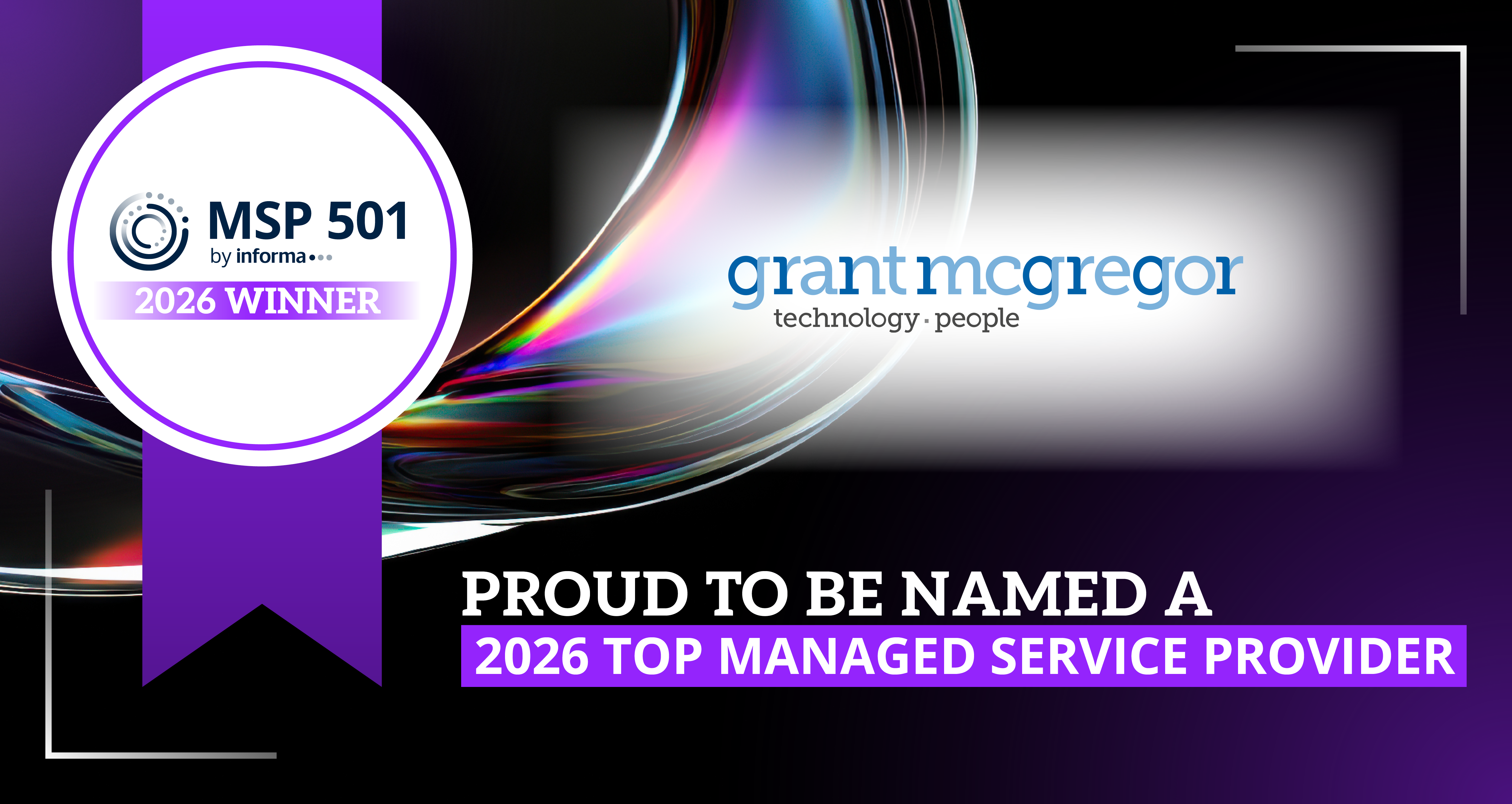Grant McGregor named 2026 Top Managed Service Provider